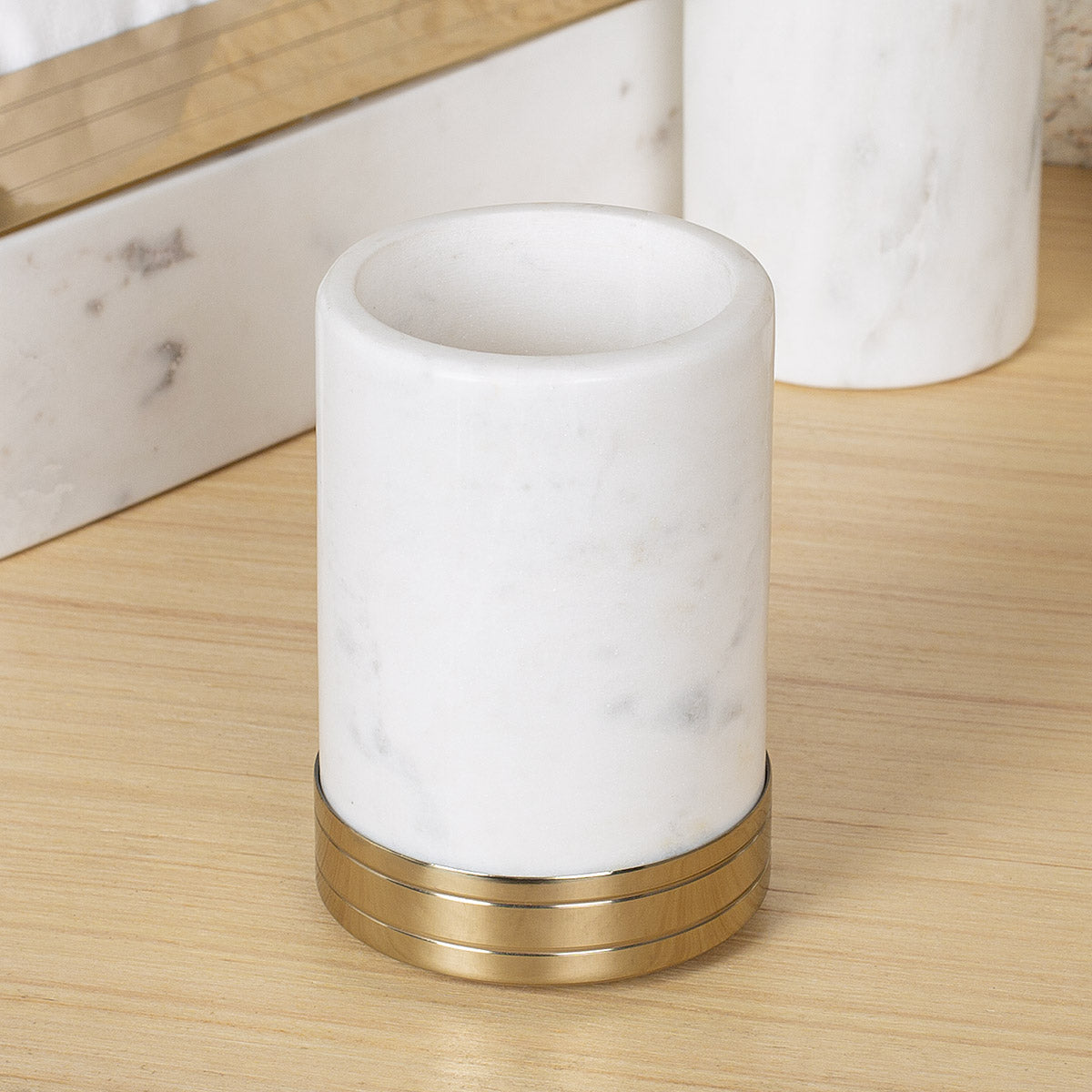 Marble Gold Vanity Tumbler -  - IAAH